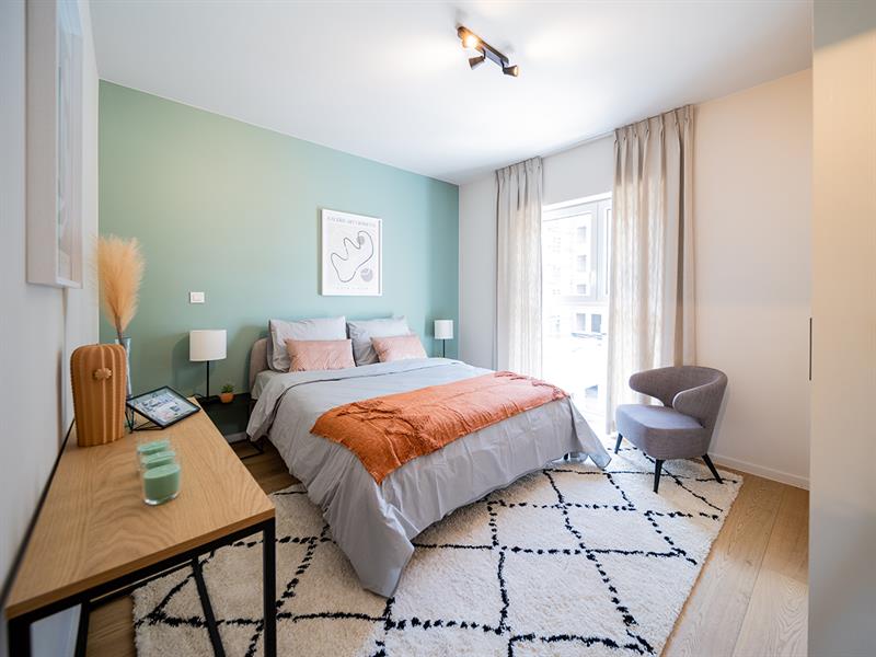 Liège Bavière - Appartement témoin - Chambre